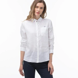 Lacoste Lniana Koszula Damska