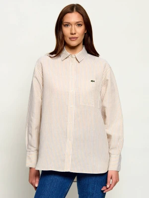 Lacoste Lniana koszula | Oversize fit