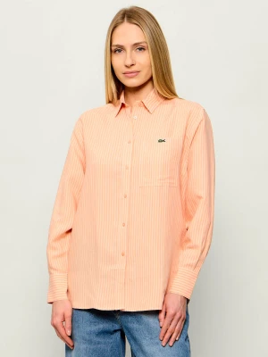 Lacoste Lniana koszula | Oversize fit