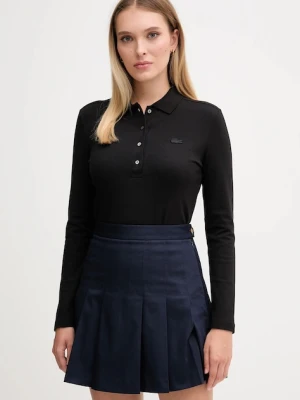 Lacoste longsleeve damski kolor czarny PF5464