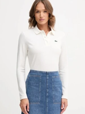 Lacoste longsleeve kolor beżowy PF4567