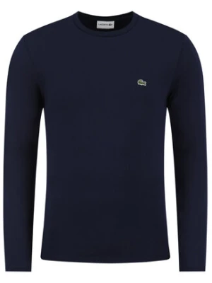 Lacoste Longsleeve TH6712 Granatowy Regular Fit