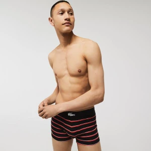 Lacoste Men?s Mismatched Stretch Cotton Trunk 3-Pack