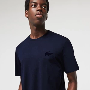 Lacoste Men's Crew Neck Organic Cotton Piqué Blend T-Shirt