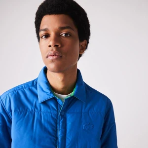 Lacoste Men's Regular Fit Reversible Quilted Overshirt