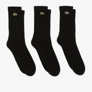Lacoste Men's  SPORT High-Cut Socks Three-Pack