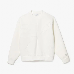 Lacoste męska bluza z efektem patchworku Loose Fit