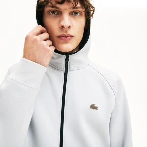 Lacoste Meska Bluza Z Kapturem Na Zamek Błyskawiczny Motion