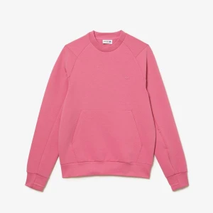 Lacoste męska bluza z mieszanki bawełnianej z okrągłym dekoltem i kieszenią typu kangurka
