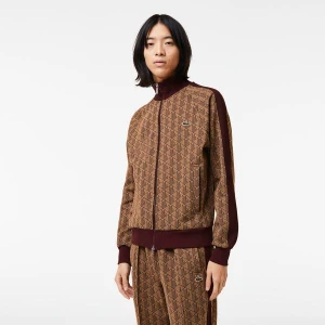 Zdjęcie produktu Lacoste męska bluza z zamkiem błyskawicznym i nadrukiem monogramu Regular Fit