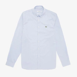 Lacoste Męska Koszula Z Delikatnej Popeliny Bawełnianej