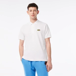 Lacoste męska koszulka polo z bawełny organicznej x Netflix