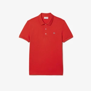 Lacoste męska koszulka polo z elastycznej drobnej piki Slim Fit