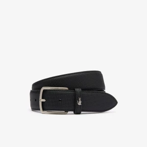 Lacoste Męski pasek Classic Piqué Effect Canvas Belt