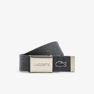 Lacoste męski pasek z logo na klamrze L.12.12