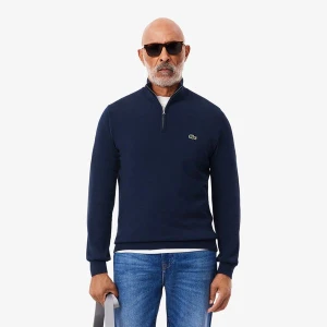 Zdjęcie produktu Lacoste Męski Sweter z Bawełny Organicznej Zapinany na Zamek pod Szyją