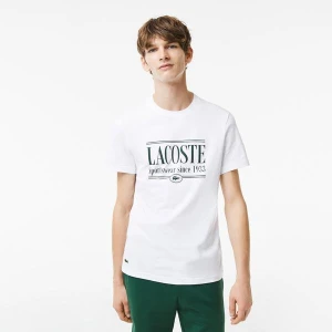 Lacoste męski T-shirt z dżerseju Regular Fit