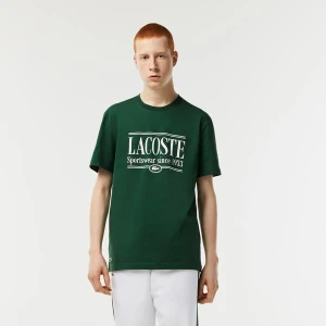 Lacoste męski T-shirt z dżerseju Regular Fit
