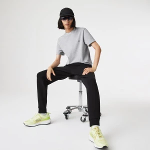 Lacoste męski T-shirt z kołnierzykiem z logo Regular Fit