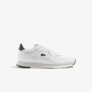 Lacoste Męskie skórzane buty sportowe Linetrack