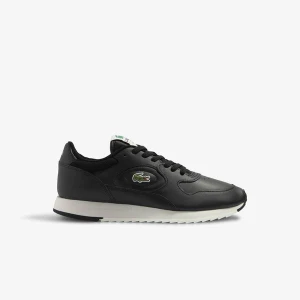 Lacoste Męskie skórzane buty sportowe Linetrack