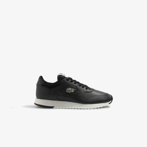 Lacoste Męskie skórzane buty sportowe Linetrack