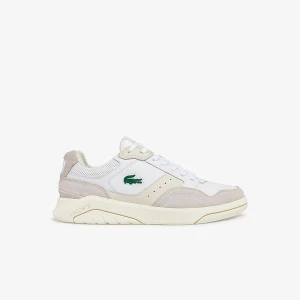 Lacoste Męskie  sneakersy Game Advance Luxe ze skóry i zamszu