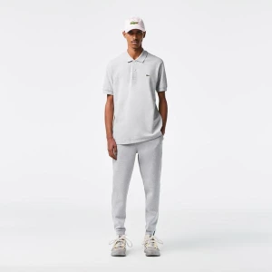 Lacoste męskie spodnie dresowe z melanżowej mieszanki bawełnianej Slim Fit