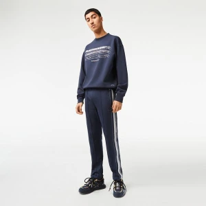 Lacoste męskie spodnie sportowe z piki Regular Fit