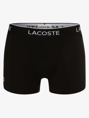 Lacoste Obcisłe bokserki pakowane po 3 szt. Mężczyźni Bawełna czarny