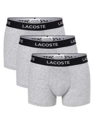 Lacoste Obcisłe bokserki pakowane po 3 szt. Mężczyźni Bawełna szary