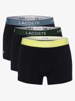 Lacoste Obcisłe bokserki pakowane po 3 szt. Mężczyźni Dżersej niebieski