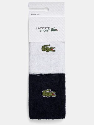 Lacoste opaski na nadgarstek 2-pack kolor granatowy RL9508