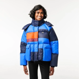 Lacoste Oversized Removable Hood Puffer Jacket