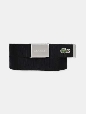 Lacoste pasek męski czarny