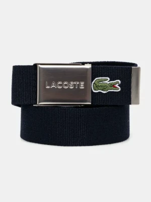 Lacoste pasek męski kolor granatowy