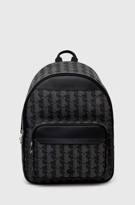 Lacoste plecak kolor czarny duży wzorzysty
