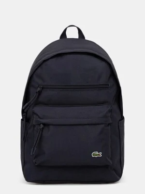 Lacoste plecak kolor granatowy duży gładki NU5180NE