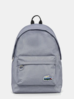 Lacoste plecak kolor niebieski duży gładki NU5142HN