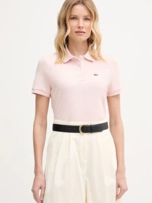 Lacoste polo bawełniane damskie