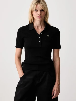 Lacoste polo bawełniane damskie