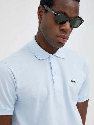 Lacoste polo bawełniane L1212. gładki L1212.-T003