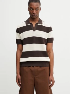 Lacoste polo bawełniane męskie