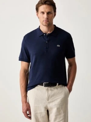 Lacoste polo bawełniane męskie