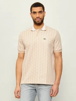 Lacoste Polo | Classic fit beżowy