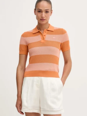 Lacoste polo damskie bawełniane