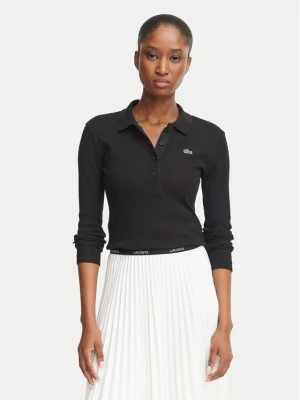 Lacoste Polo DF5281 Czarny Slim Fit