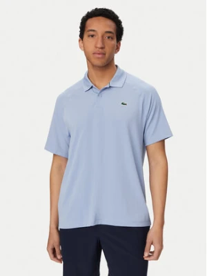 Lacoste Polo DH0159 Niebieski jasny Regular Fit