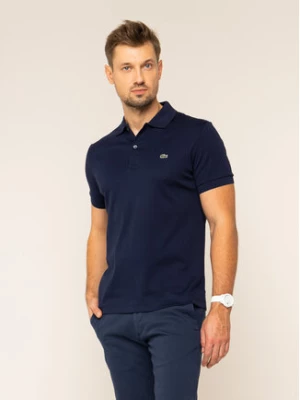 Lacoste Polo DH2050 Granatowy Regular Fit