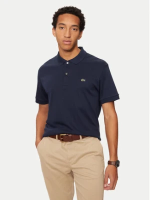 Lacoste Polo DH2050 Granatowy Regular Fit